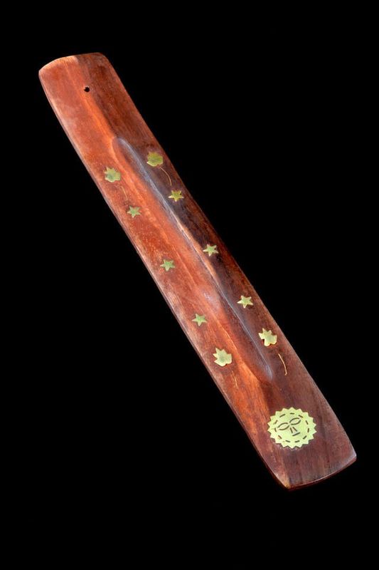 Wood Incense Stand