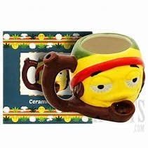 FashionCraft Rasta Stoner Emoji Pipe Mug