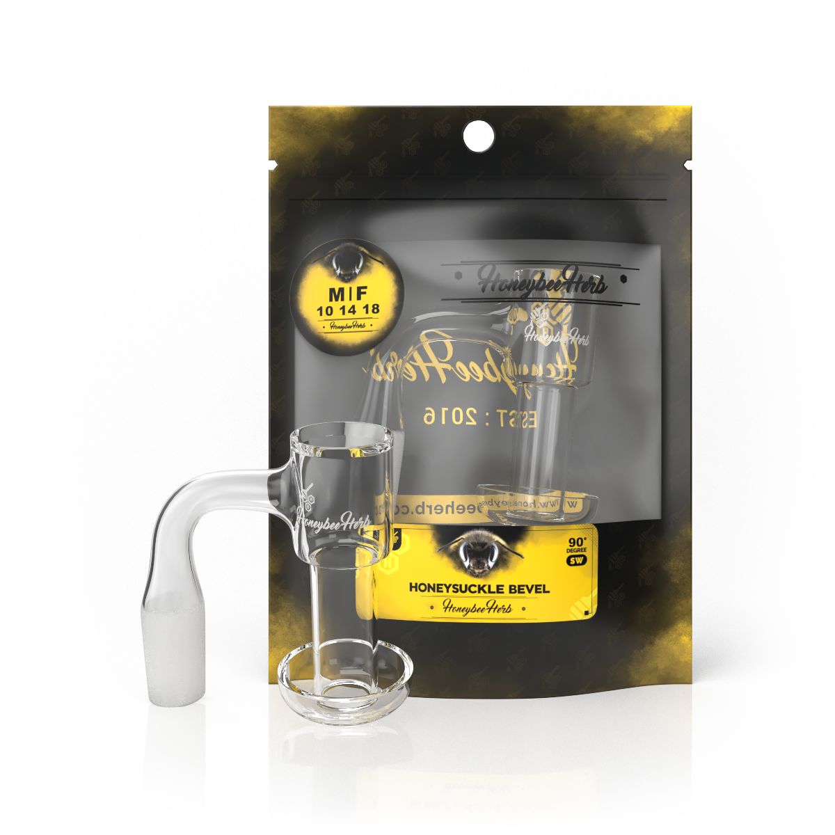 Honeybee Herb Honeysuckle Bevel Banger 14M