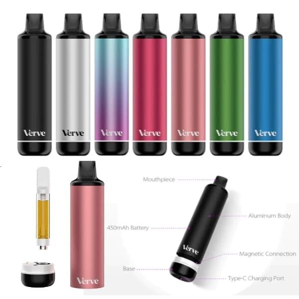 YOCAN VERVE 510 Vape Battery Green
