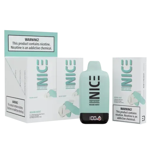 NICE Disposable Vape 9000p Miami Mint