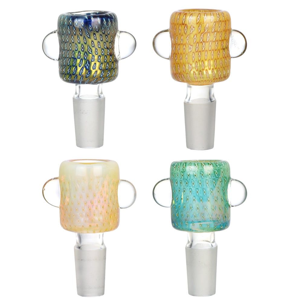 Pulsar Bubble Matrix Drum Style Bowl Slide | Colors Vary