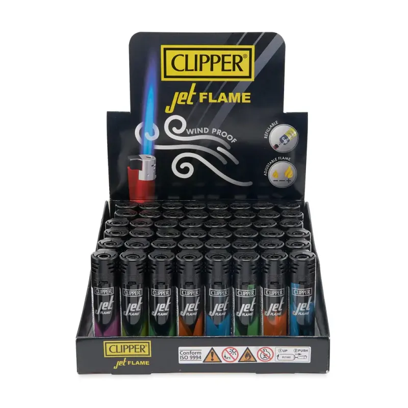 Clipper Jet Lighter Jet Flame Dark Nebula