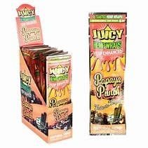Juicy Terp Enhanced Hemp Wraps - 2pk Papaya Punch