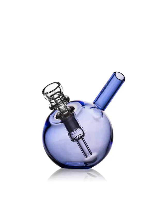 Grav Spherical Pocket Bubbler Light Cobalt