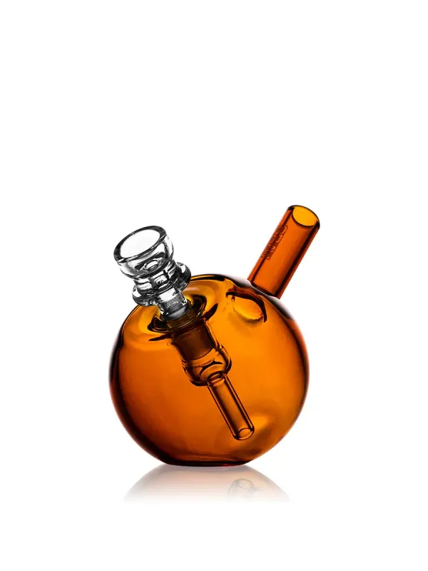 Grav Spherical Pocket Bubbler Amber