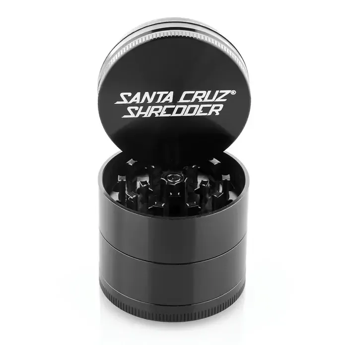 Santa Cruz Shredder 4 Piece Medium Grinder Black