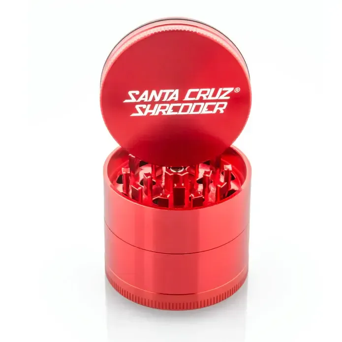 Santa Cruz Shredder 4 Piece Medium Grinder Red
