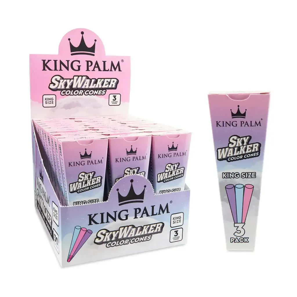 King Palm Sky Walker King Size Cones 3pk