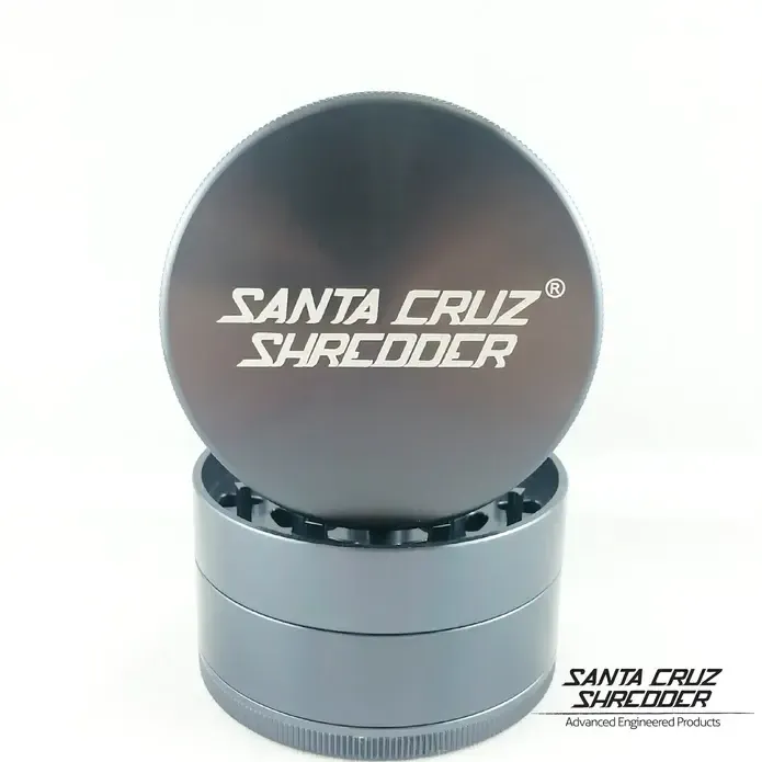 Santa Cruz Shredder 4 Piece Large Grinder Grey