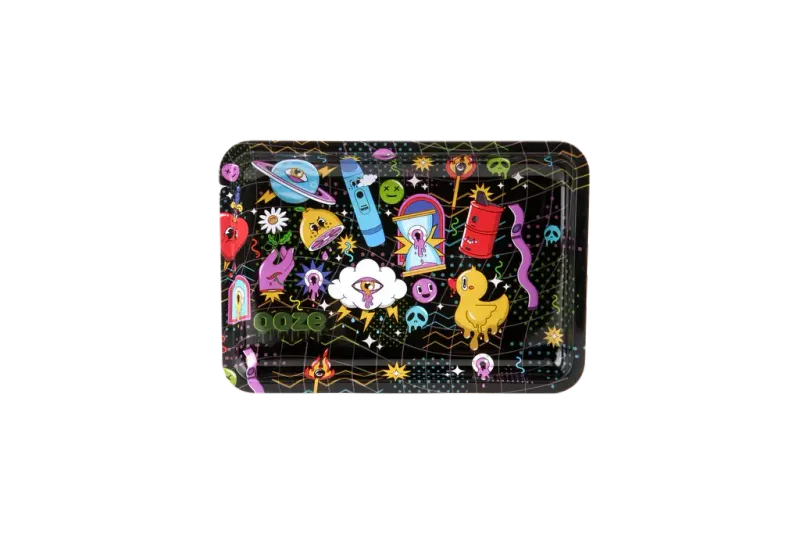 Ooze Rollling Tray Metal Time Warp Small