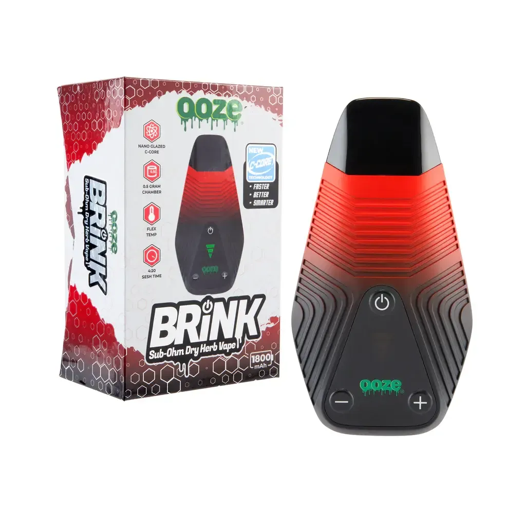 Ooze Brink Dry Herb Vaporizer – 1800 mAh C-Core - Midnight Sun