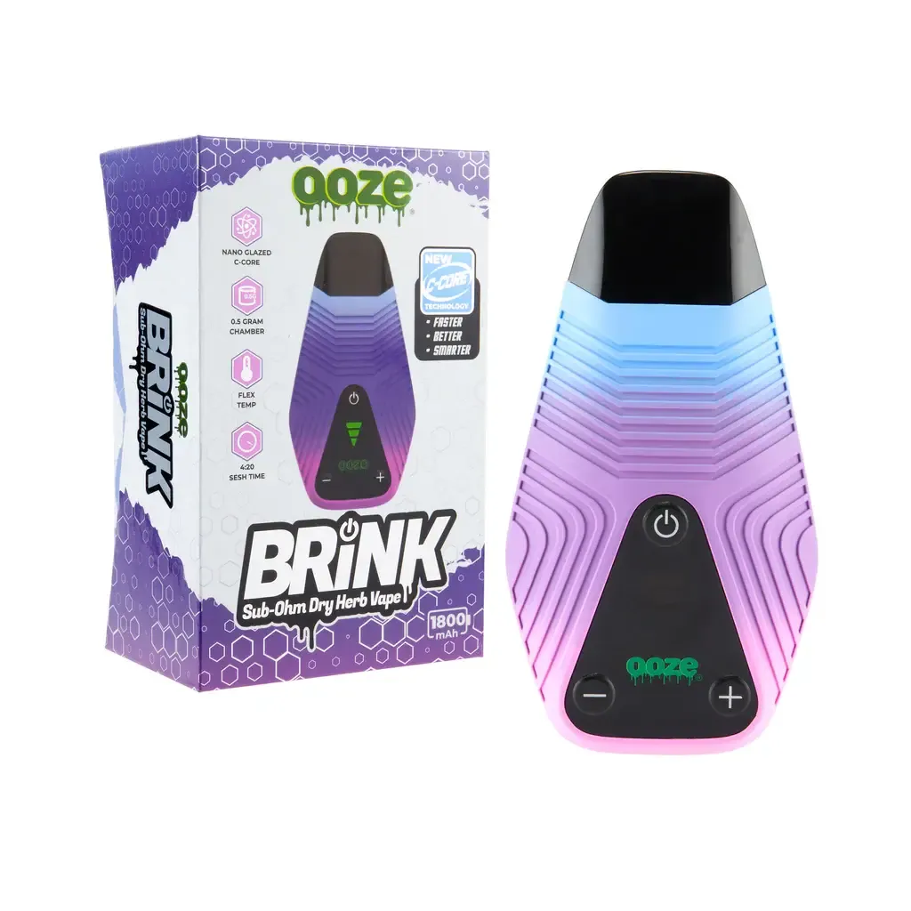 Ooze Brink Dry Herb Vaporizer – 1800 mAh C-Core - Twilight