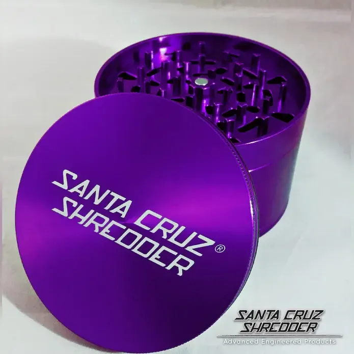 Santa Cruz Shredder 4 Piece Jumbo Grinder Purple