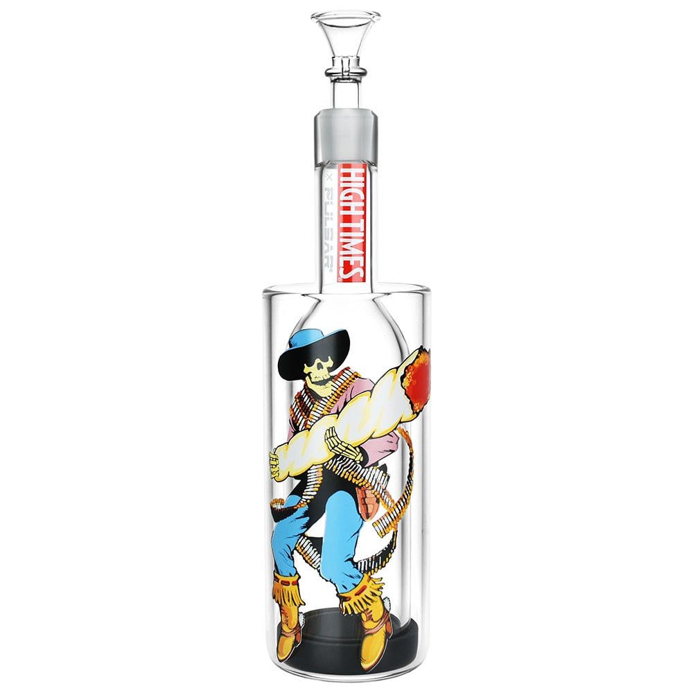 High Times x Pulsar Gravity Water Pipe Cowboy Boots