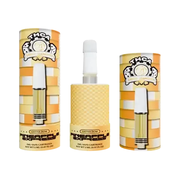 Twenty One Cartridges 2mL THCa Pineapple Express Sativa