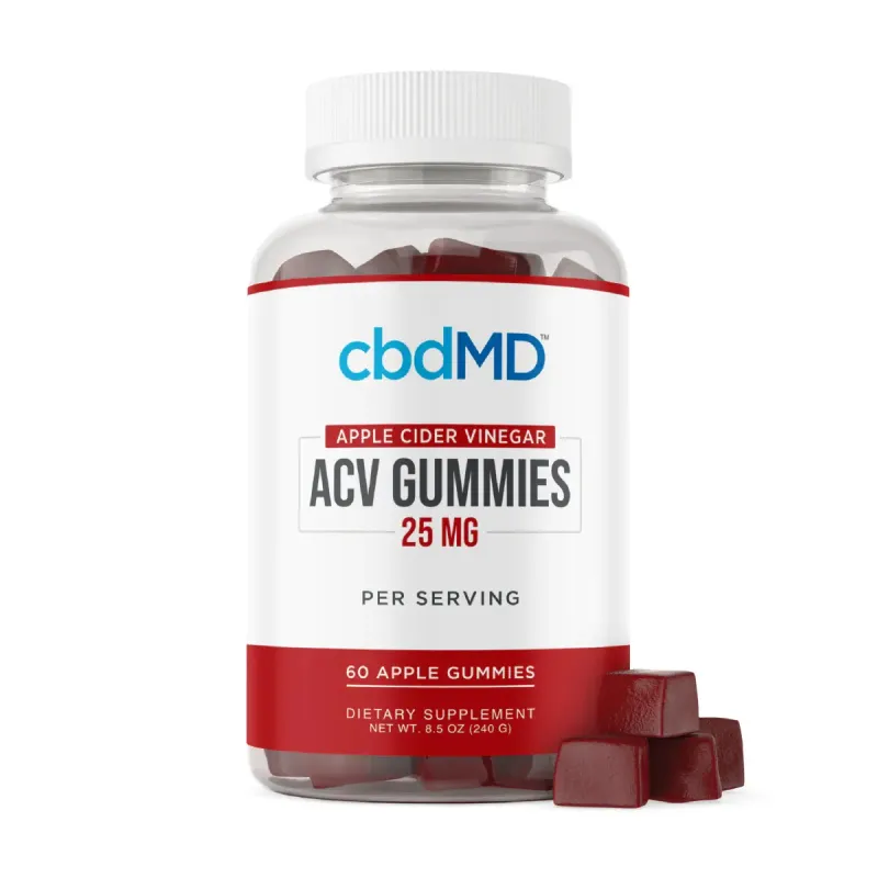 CBDMD ACV Apple Cider Vinegar Gummies