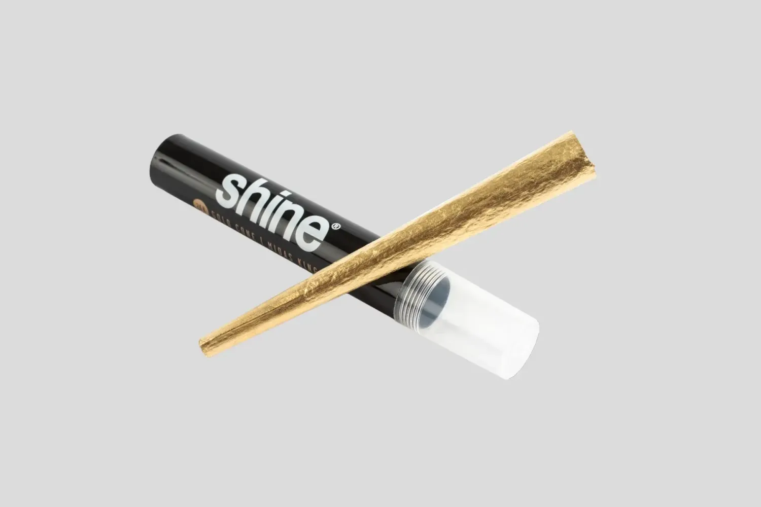 Shine 24K Gold King Size Cone 1PK