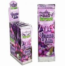 Juicy Terp Enhanced Hemp Wraps - 2pk Grape Soda