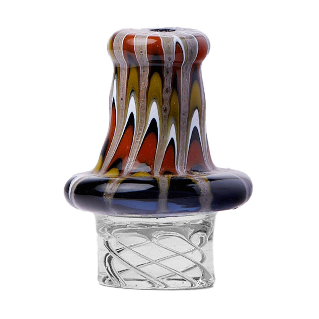 Spiral Carb Cap Wavy Spinner
