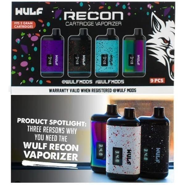 Wulf Recon Cartridge Battery Assorted Colors