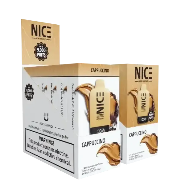 NICE Disposable Vape 9000p Cappuccino