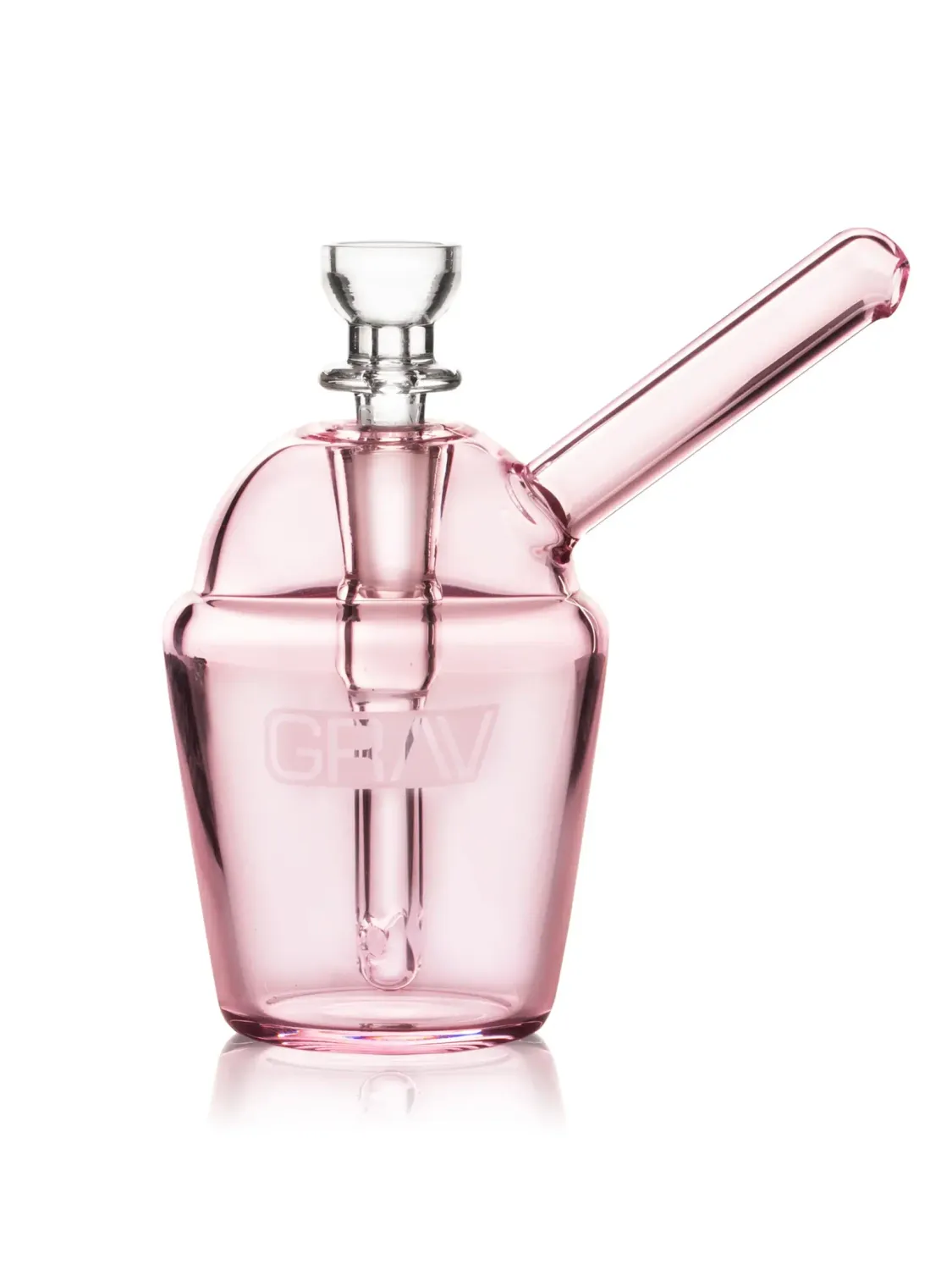 Grav Slush Cup Pocket Bubbler Pink