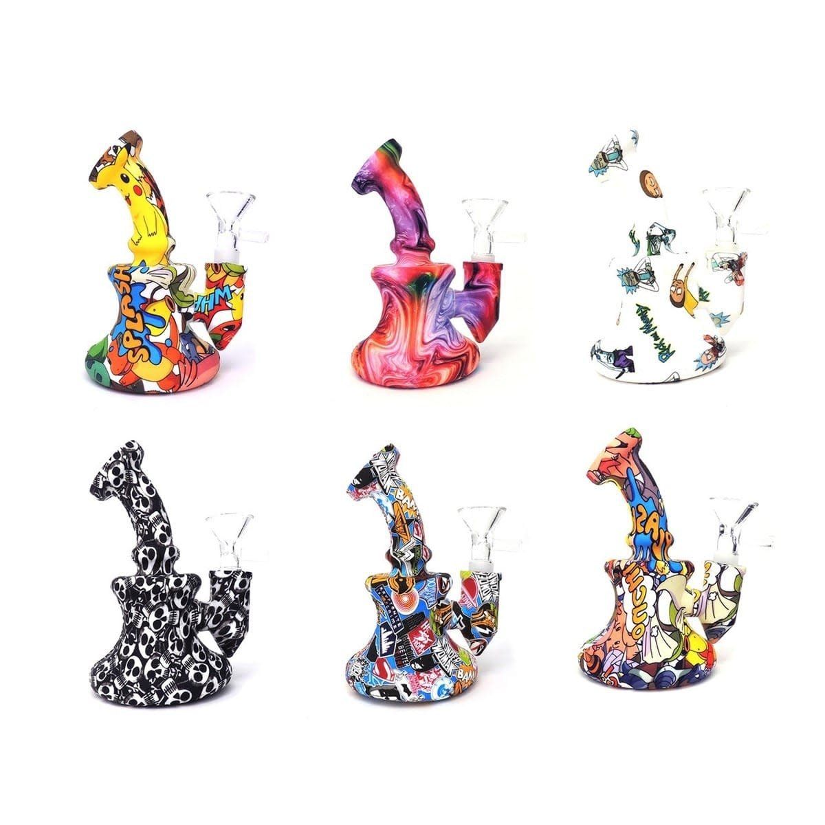 Popular Silicone Rig 5 Inch - Asst Designs
