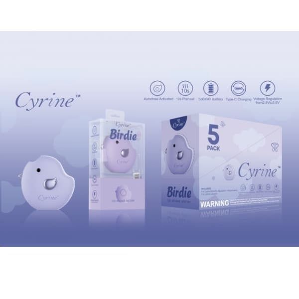 CYRINE BIRDIE – 510 BATTERY Purple