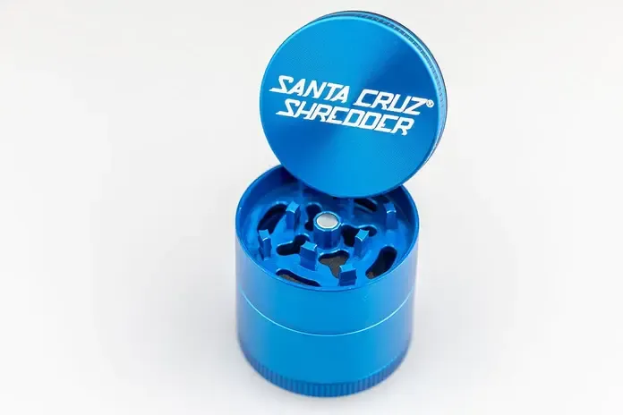 Santa Cruz Shredder 4 Piece Small Grinder Blue