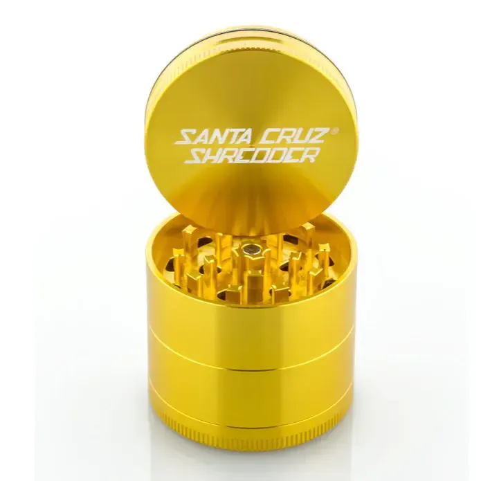 Santa Cruz Shredder 4 Piece Medium Grinder Gold