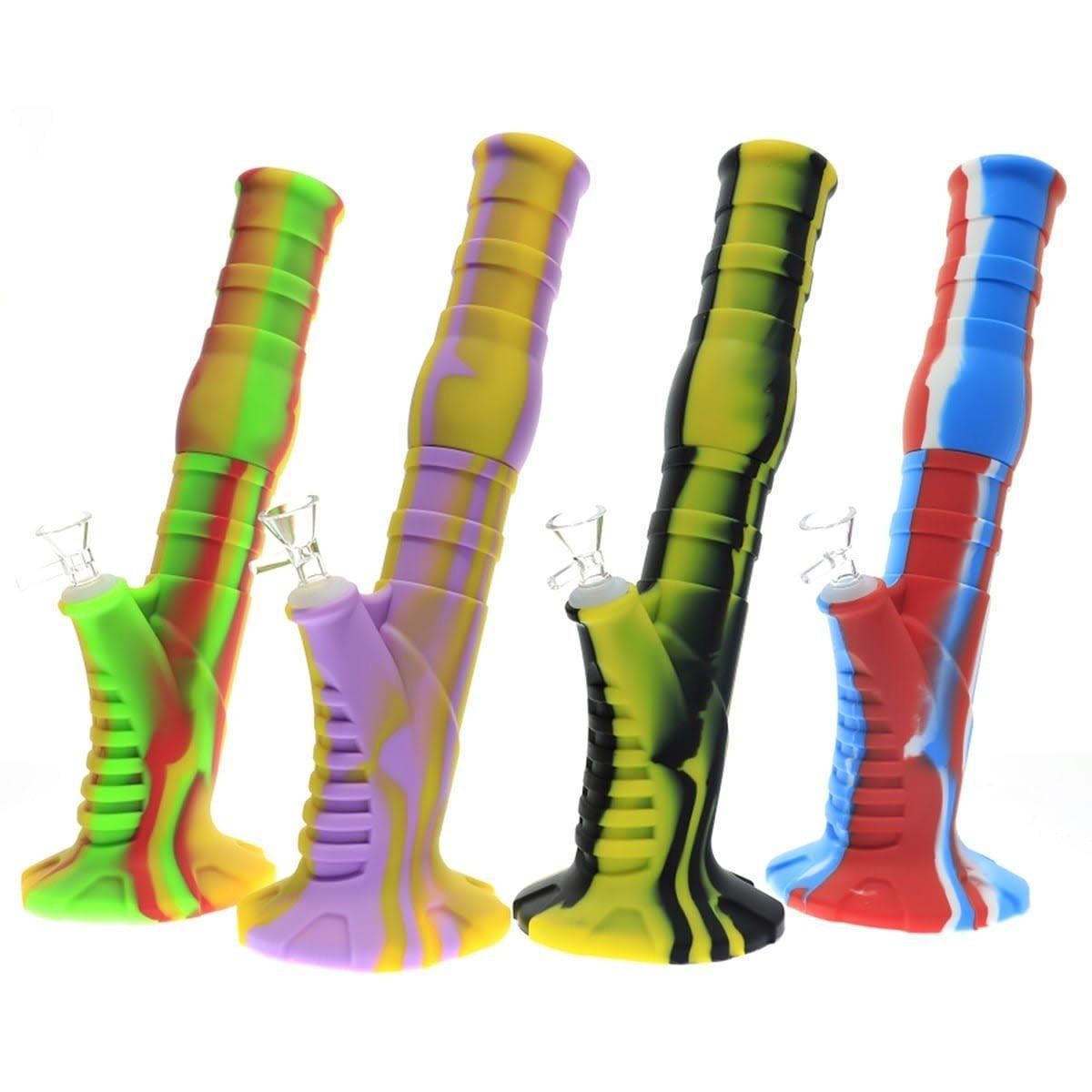 Silicone Water Pipe 14 Inch Assorted Colors