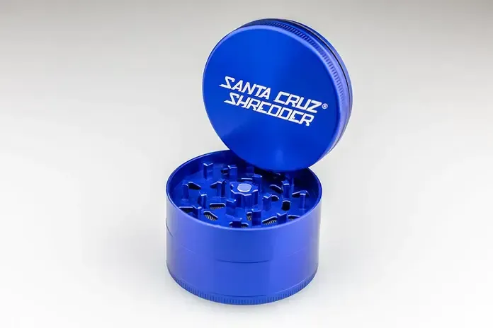 Santa Cruz Shredder 4 Piece Large Grinder Blue
