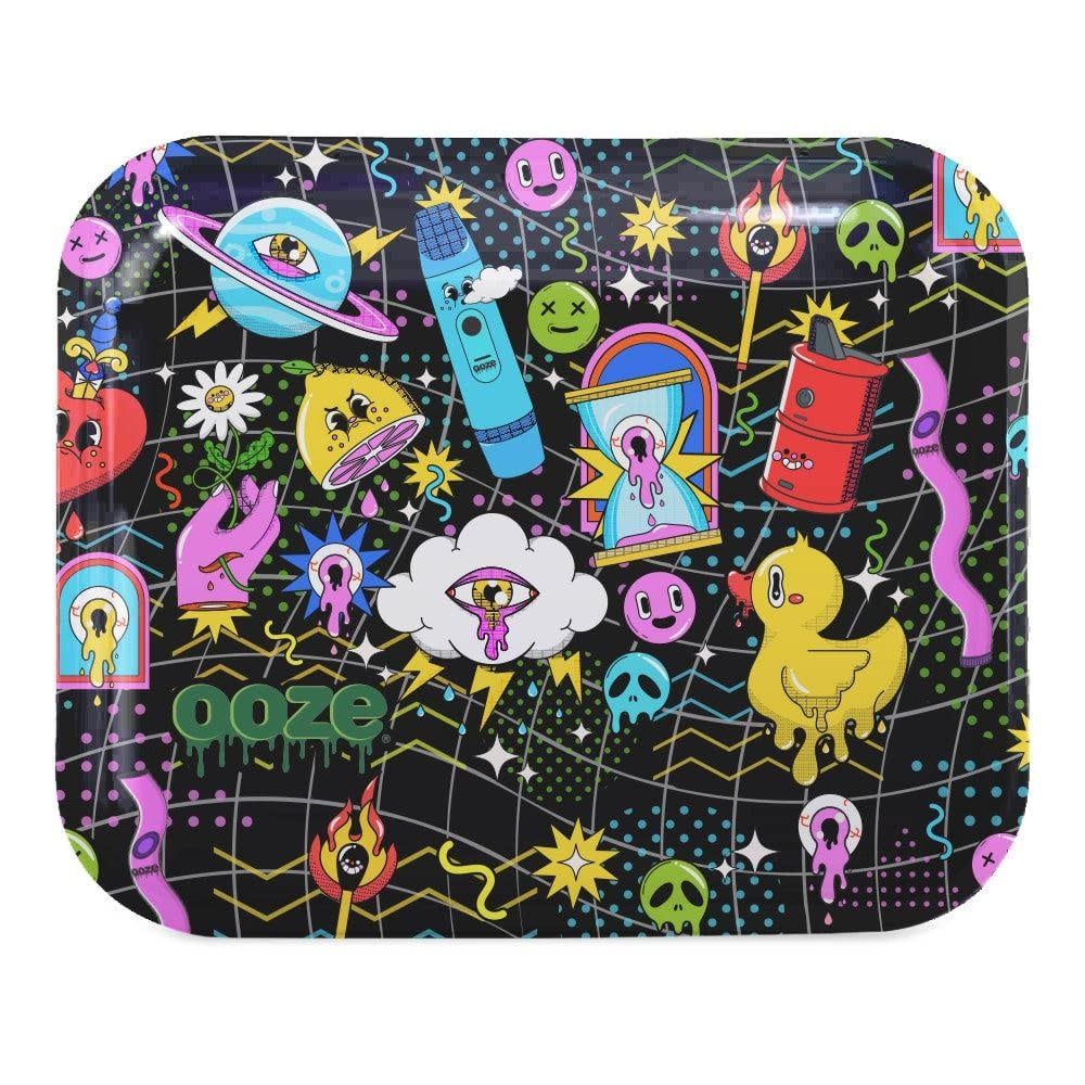 Ooze Rollling Tray Metal Time Warp Medium
