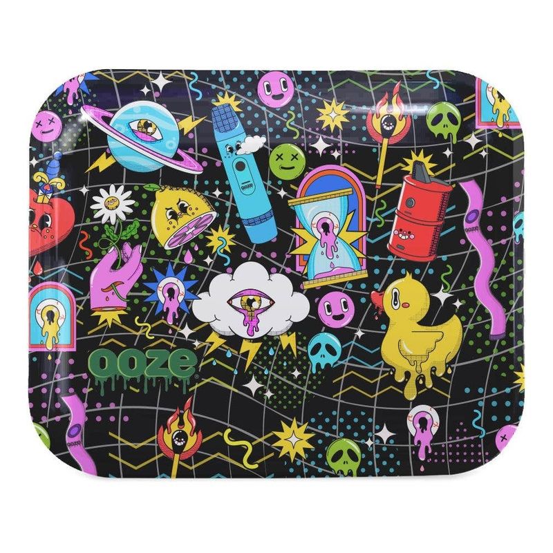 Ooze Rollling Tray Metal Time Warp Medium