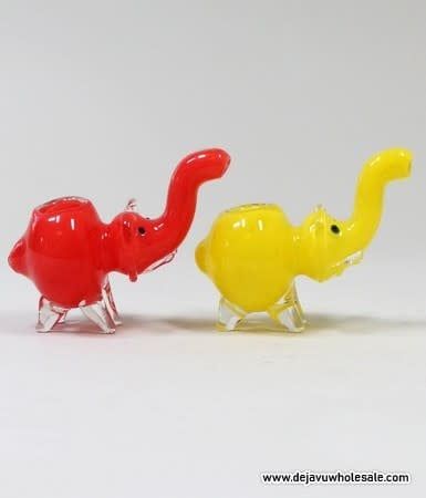 3&quot; Elephant Glass Bubbler