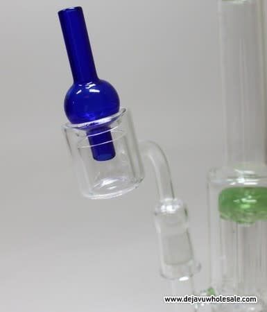 Bubbler Clear Carb Cap Assorted Colors