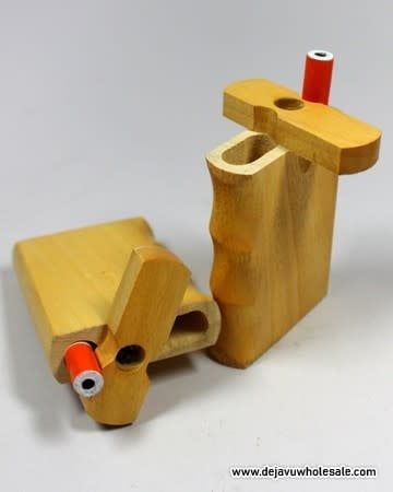4&#39;&#39; Natural Hand Grip Dougout W/ Cigarette Bats