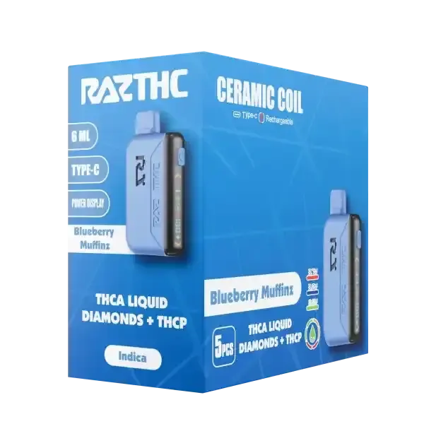 RAZ THC - Disposable - 6ml - THCa + THCp - Blueberry Muffin