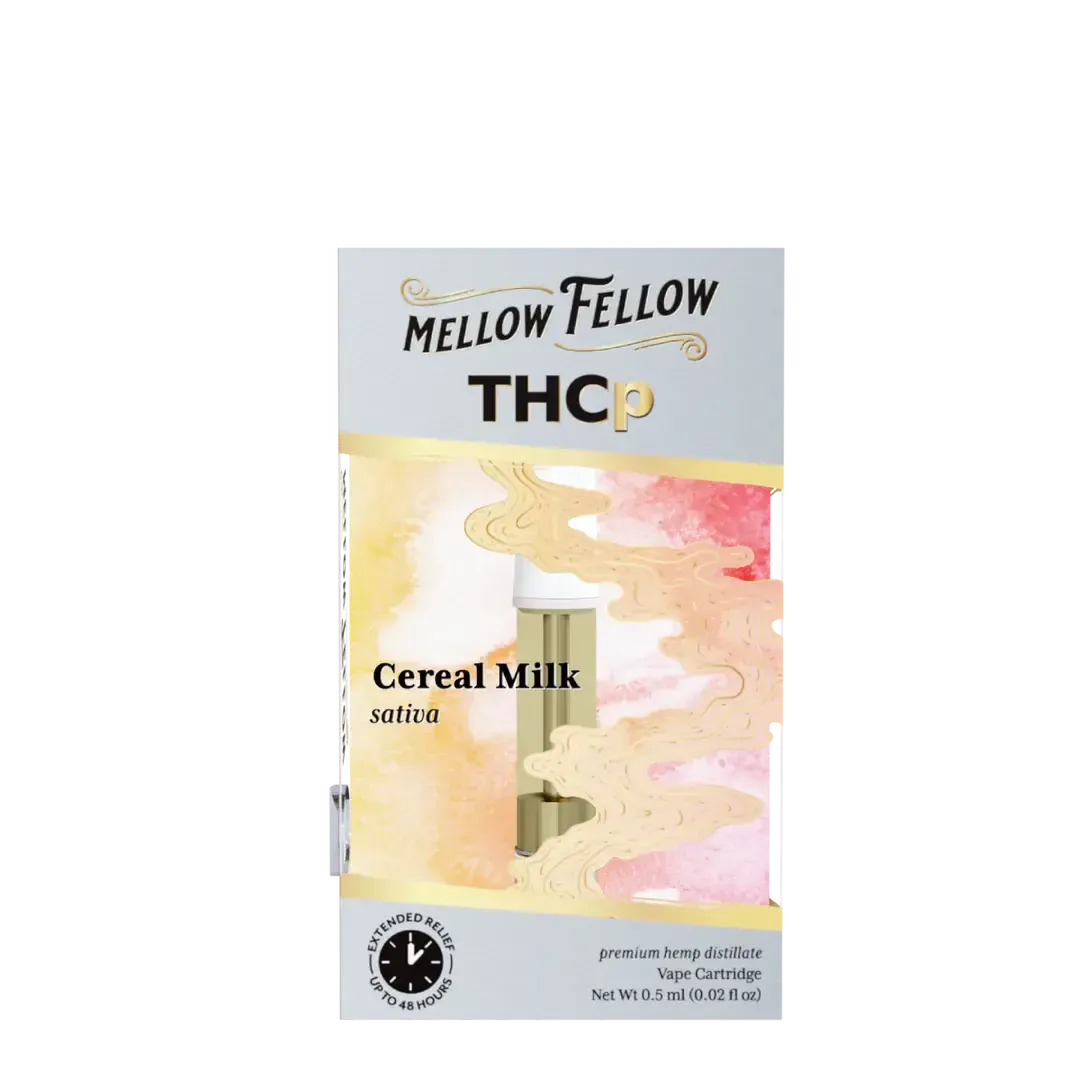 Mellow Fellow - Vape Cartridge - 0.5G - THCp - Cereal Milk Sativa