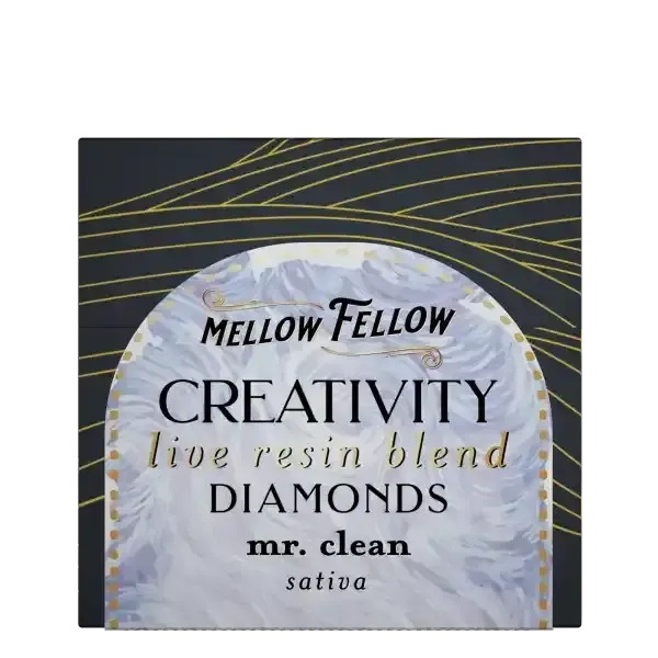 Mellow Fellow Premium Creativity Blend 2g Diamonds Mr Clean Sativa