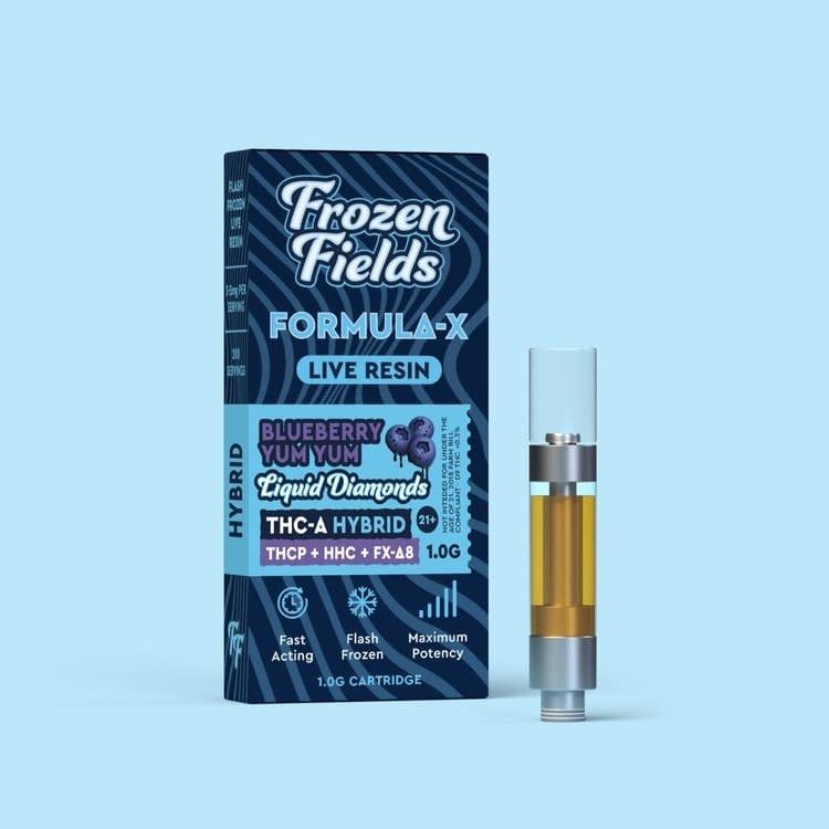 Frozen Fields - Formula-X - Cartridge - Live Resin D8 - 1 G Dream Walker