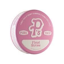 Pushin&#39; P&#39;s Edibles 100mg THCp Final Straw