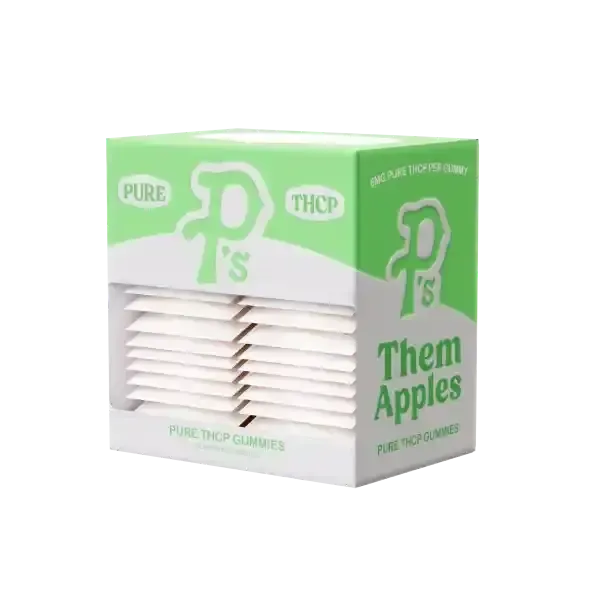 Pushin&#39; P&#39;s Edibles 16mg 2 Ct THCp Them Apples