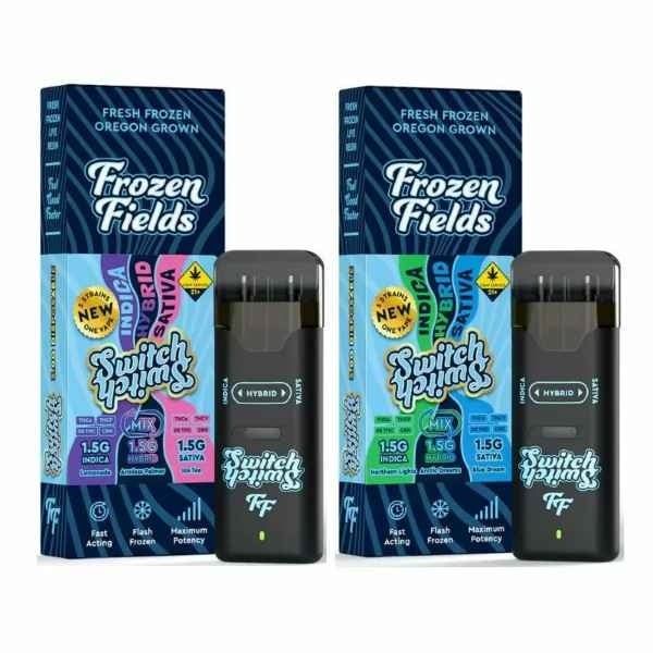 Frozen Fields - 3 Strains One Vape- SWITCH Device - 3G Artic Dreams