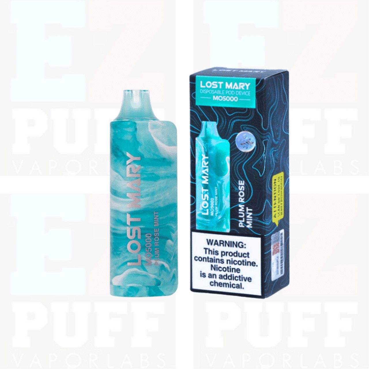 Lost Mary MO5000 Disposable Vape Plum Rose Mint