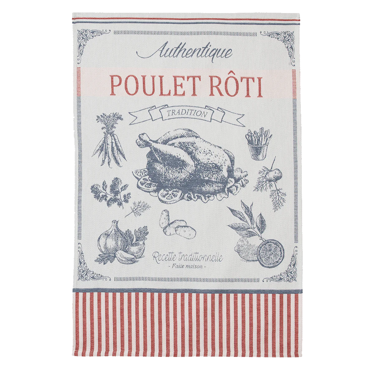 Poulet rôti Essuie-vaisselle