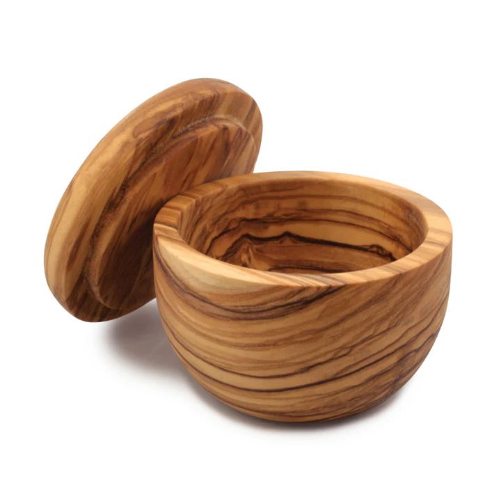 Salière Napoli en bois d&#39;olivier
