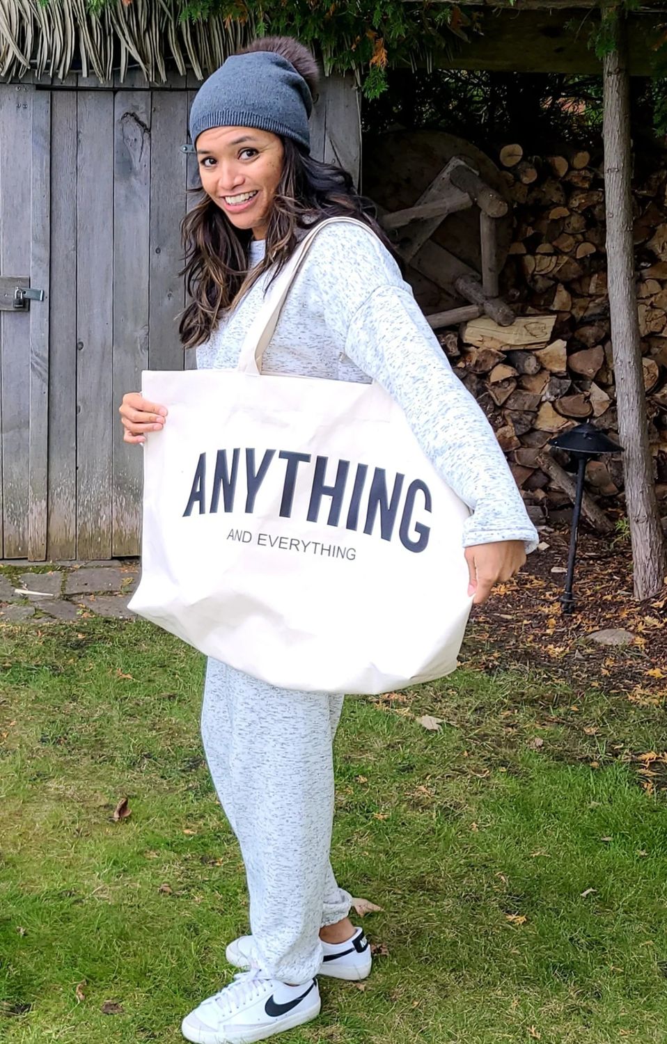 Tote XG en toile fait à la main (T.O.)