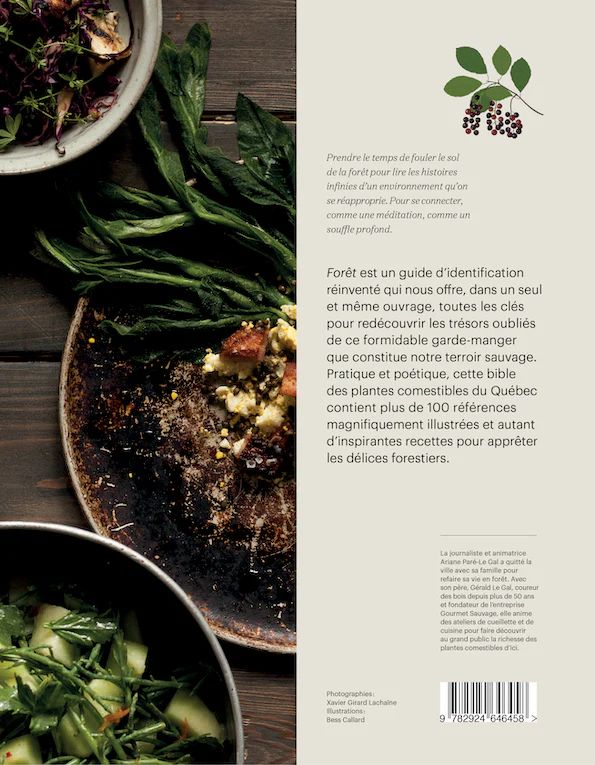 Livre FORÊT :  Identifier Cueiller Cuisiner (Qc)